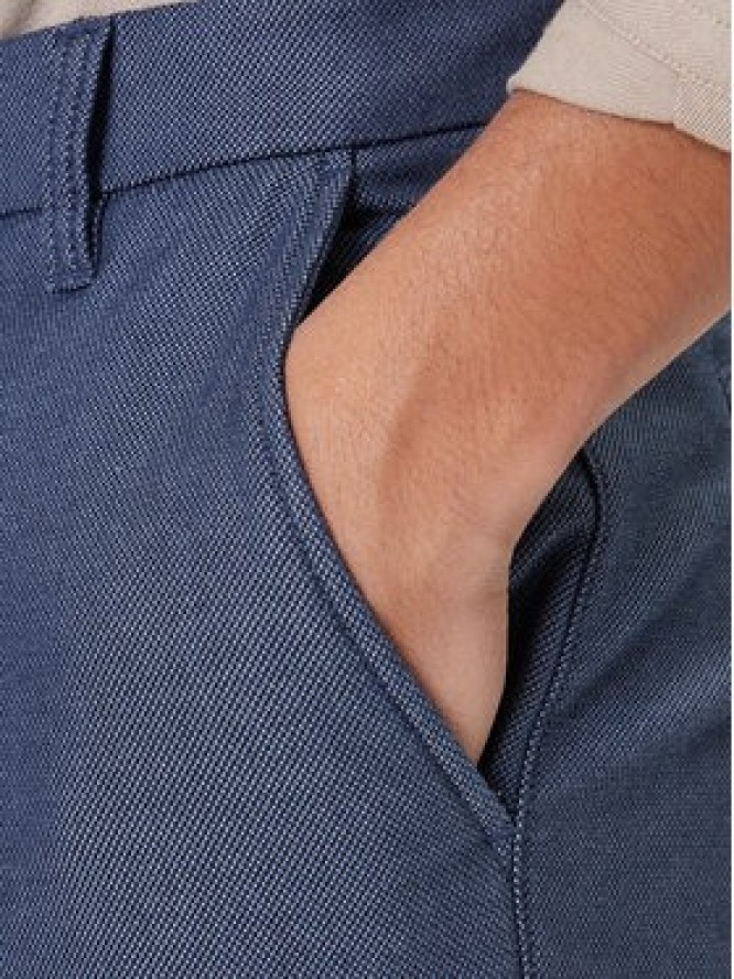 Mustang Chinosy Daytona 1017075 Niebieski Slim Fit