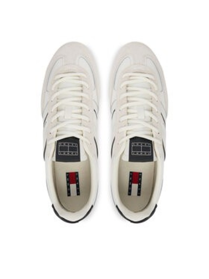 Tommy Jeans Sneakersy The Greenwich Edge Mix EM0EM01672 Écru