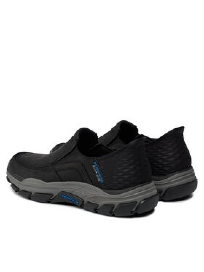 Skechers Sneakersy Respected Elgin 204810/BLK Czarny