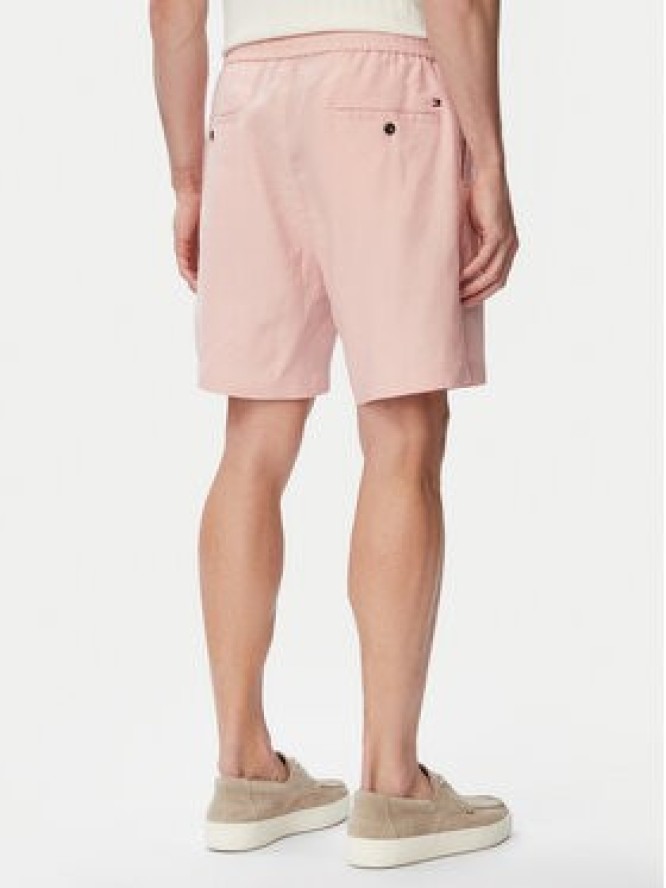 Tommy Hilfiger Szorty materiałowe Dover MW0MW44353 Różowy jasny Regular Fit
