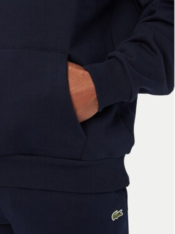 Lacoste Bluza SH8863 Granatowy Regular Fit
