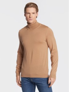 Boss Golf Musso-P 50468262 Brązowy Slim Fit