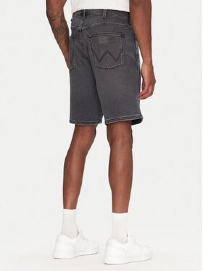 Wrangler Szorty jeansowe Frontier 112364834 Szary Relaxed Fit