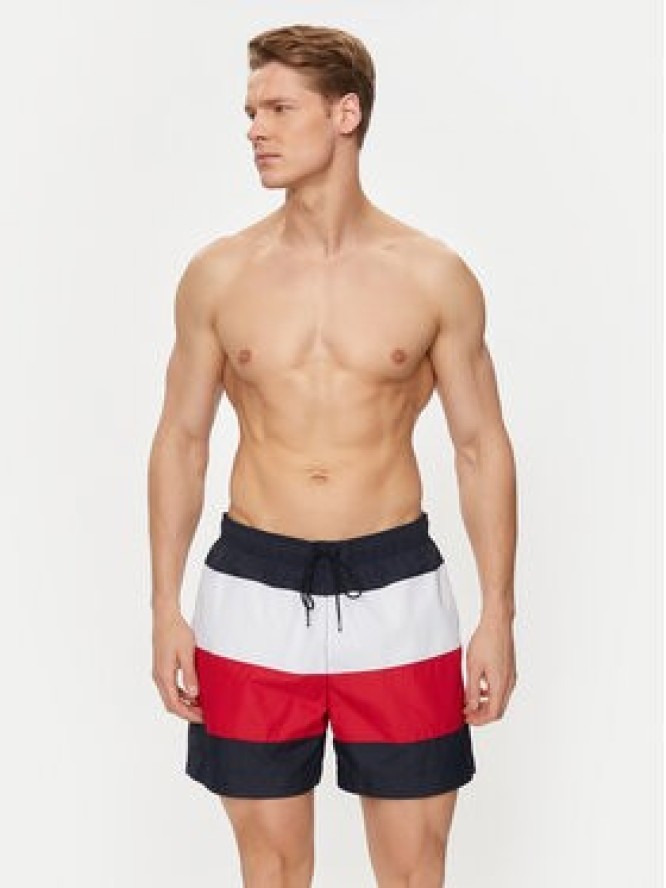 Tommy Hilfiger Szorty kąpielowe UM0UM03263 Kolorowy Regular Fit