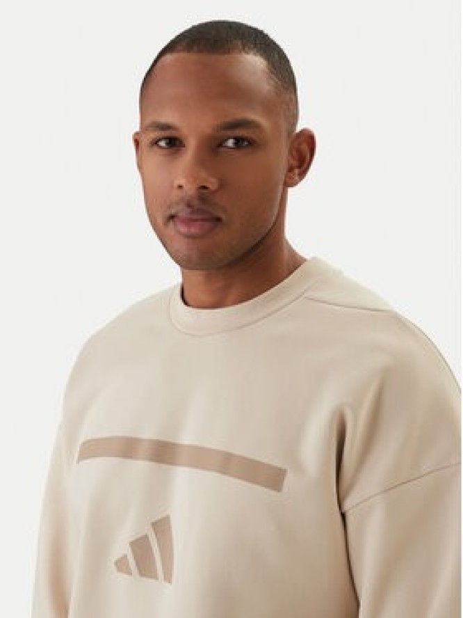 adidas Bluza Z.N.E. KE4705 Beżowy Loose Fit