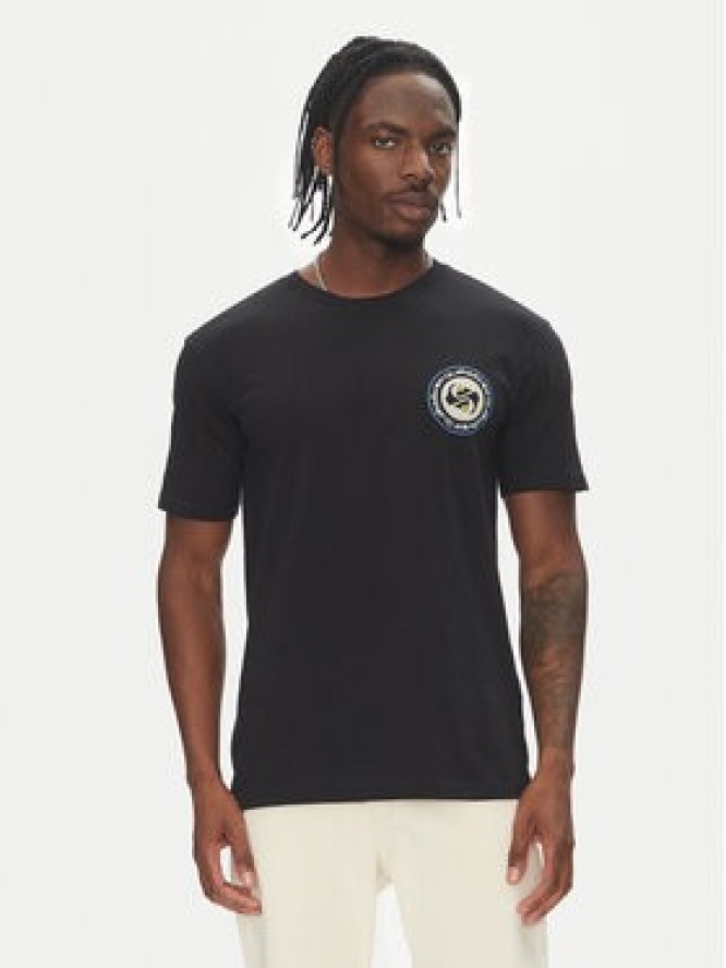 Quiksilver T-Shirt Circle Back Ss EQYZT08054 Czarny Regular Fit