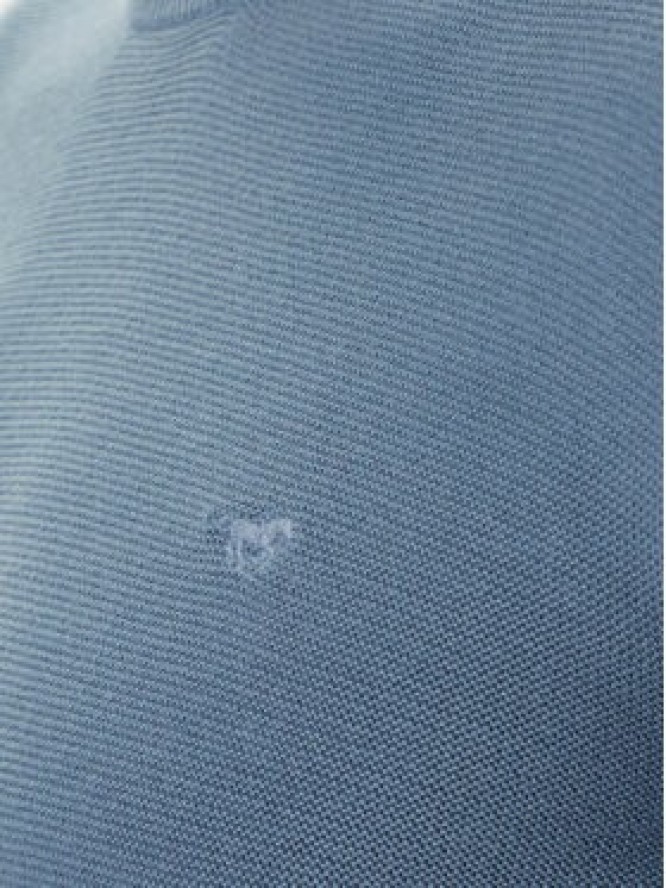 Mustang Sweter Elliot 1016844 Niebieski Regular Fit