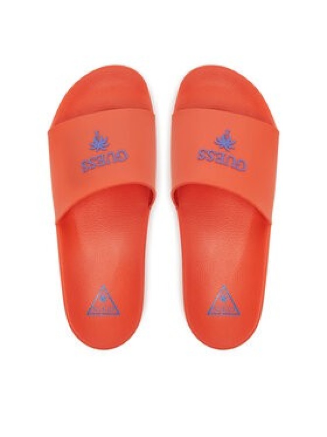 Guess Klapki F5GZ05 BB00F Pomarańczowy