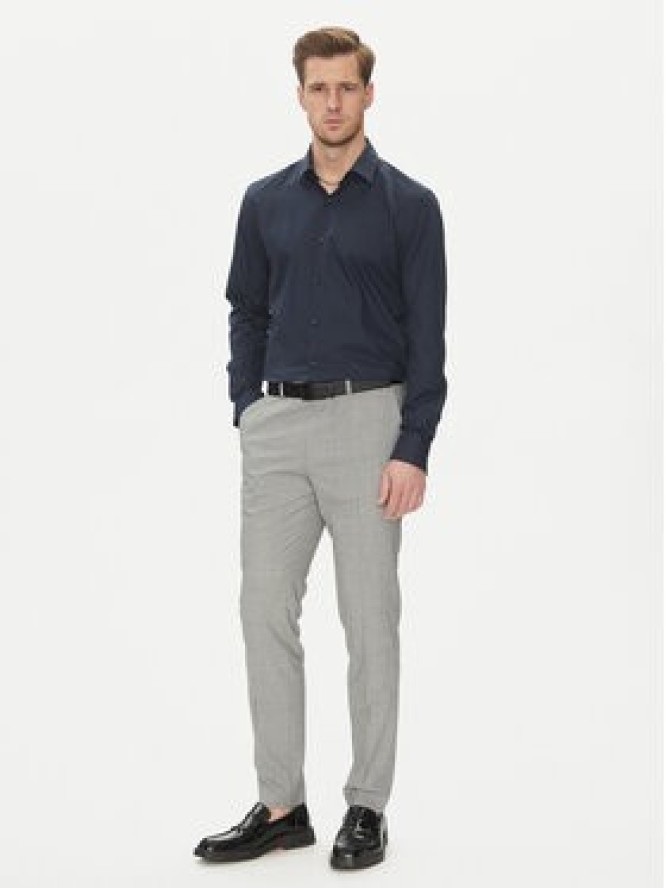HUGO Koszula Kenno 50539707 Granatowy Slim Fit