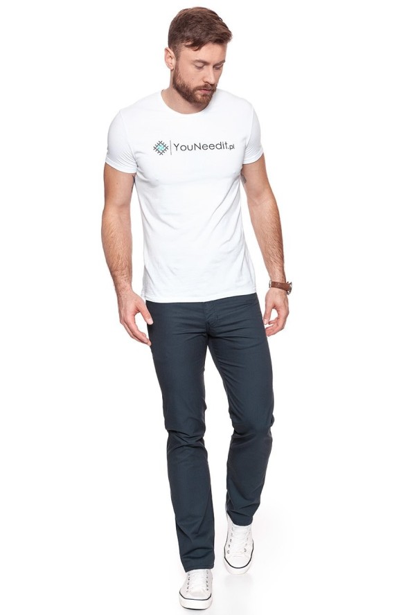 WRANGLER SPODNIE MĘSKIE ARIZONA STRETCH NAVY W12OAN114 112126291