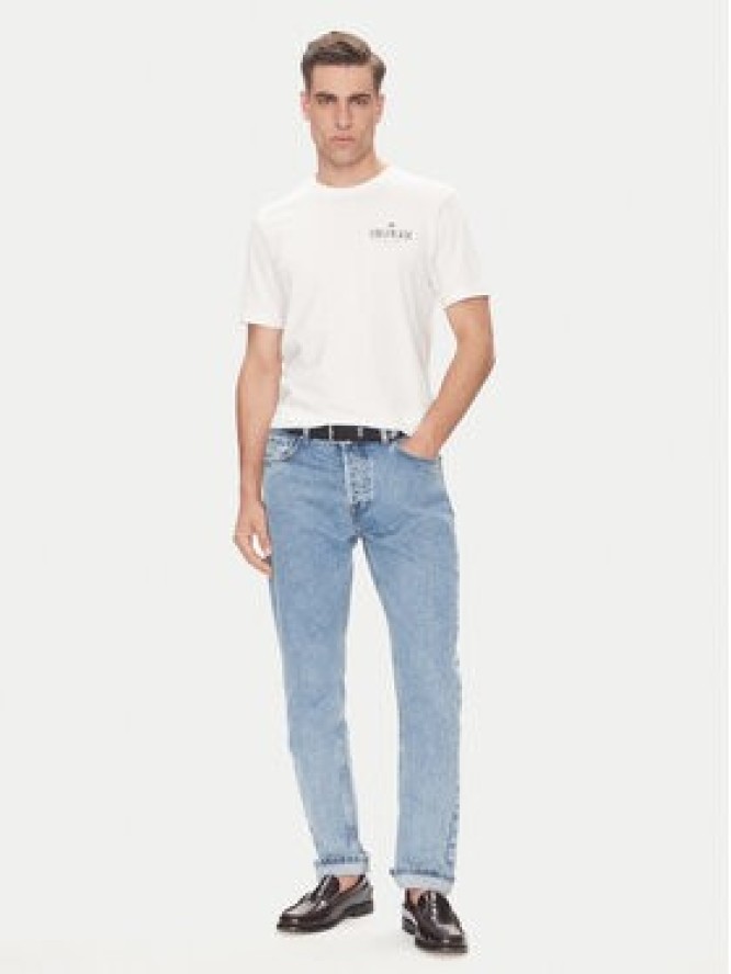 Tommy Hilfiger T-Shirt Stack MW0MW39355 Biały Regular Fit