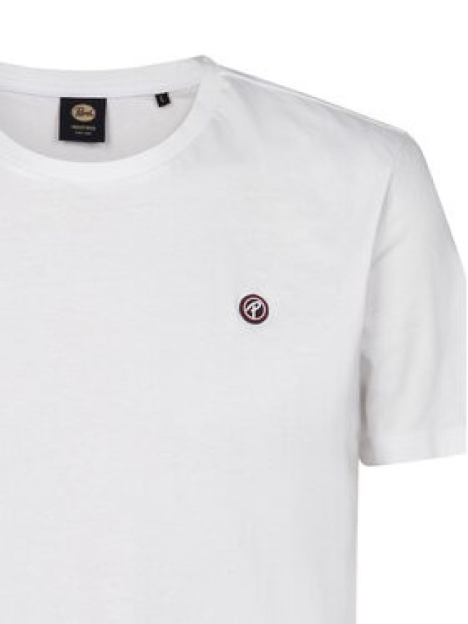 Petrol Industries T-Shirt M-ROS-TSR002 Biały Regular Fit