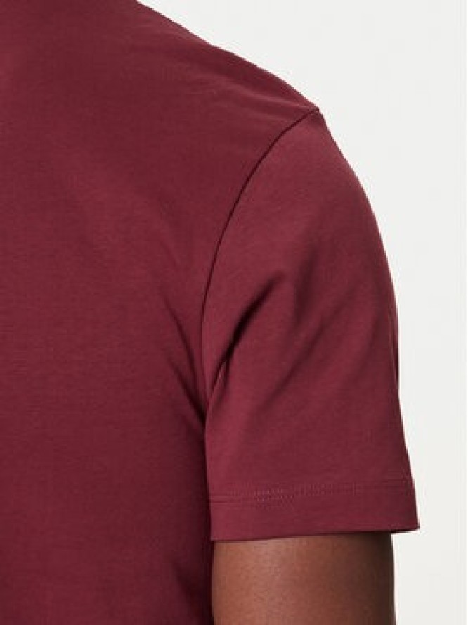 Gant T-Shirt Shield 2003184 Bordowy Regular Fit