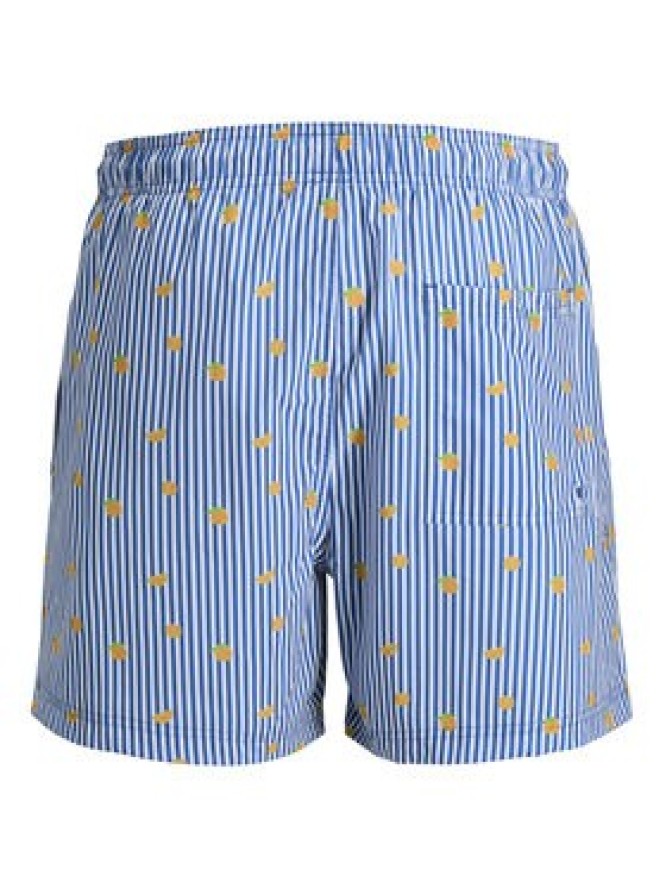 Jack & Jones Szorty kąpielowe Maui Breeze 12291425 Niebieski Regular Fit