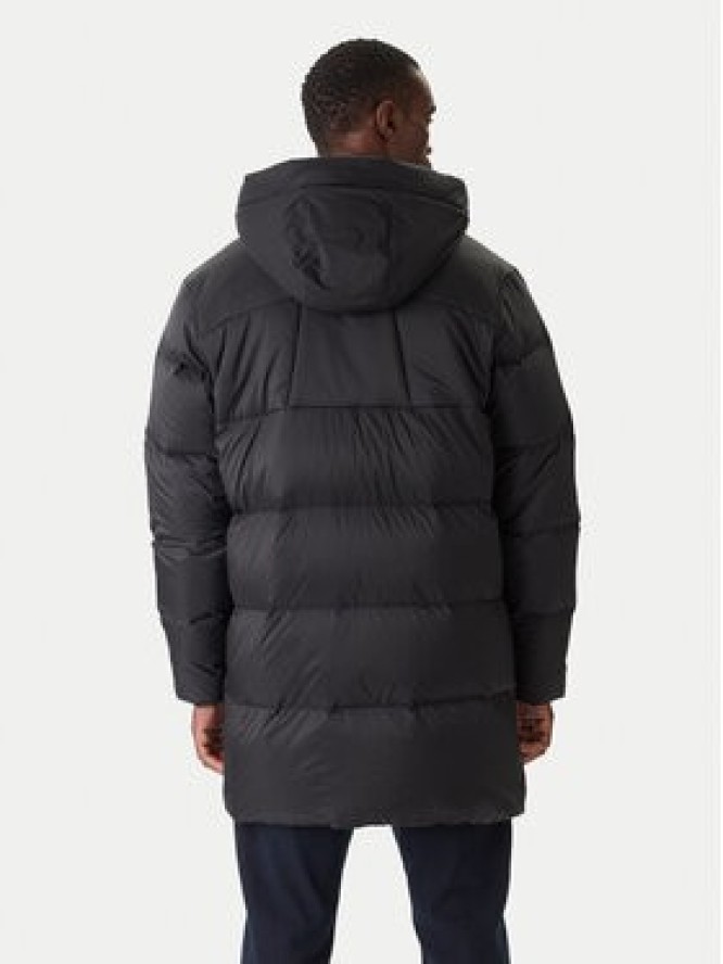 Jack Wolfskin Kurtka puchowa Icy Hill A65049 Czarny Relaxed Fit