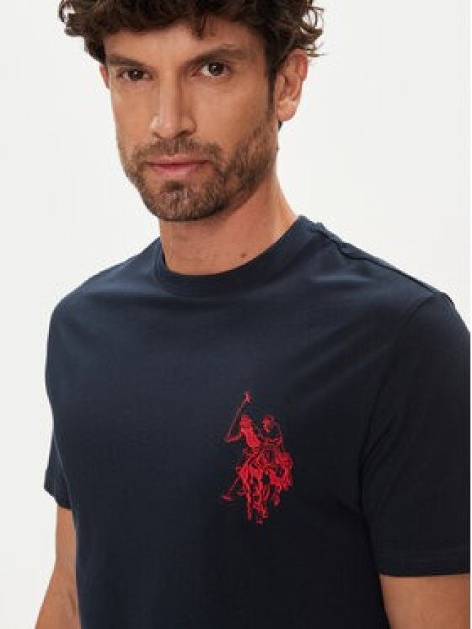 U.S. Polo Assn. T-Shirt MUP4367 Granatowy Regular Fit