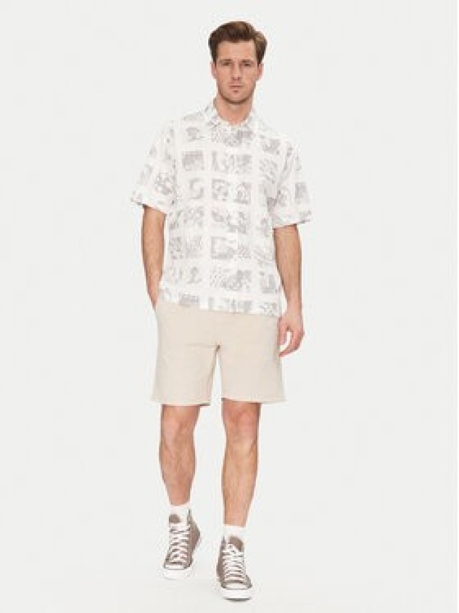 Resteröds Koszula Bron 10251 7411 Biały Regular Fit