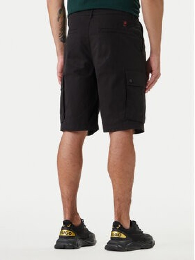 HUGO Szorty materiałowe Gregry 50559604 Czarny Slim Fit