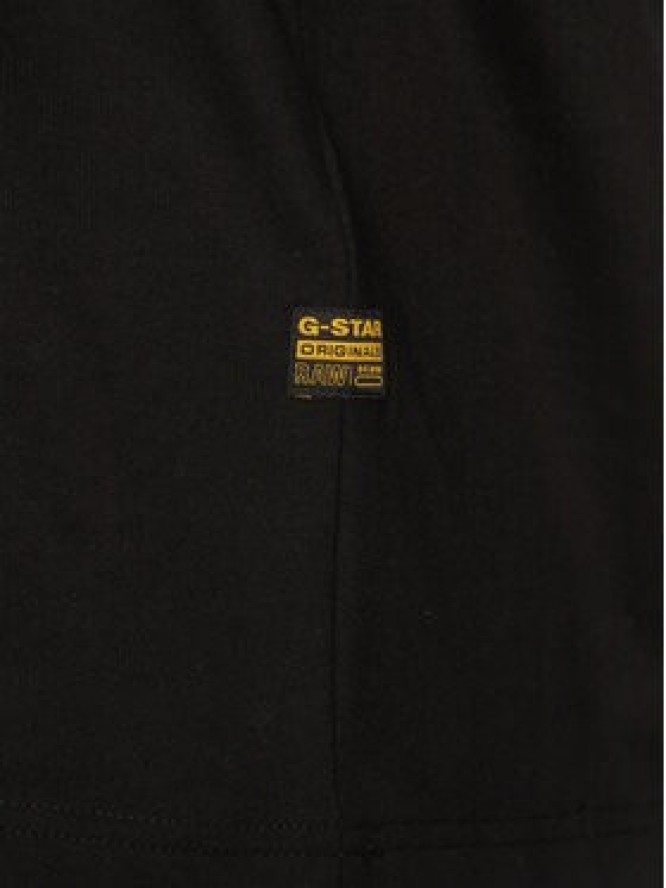 G-Star Raw T-Shirt Burger Box Rain D26478-C336 Czarny Regular Fit