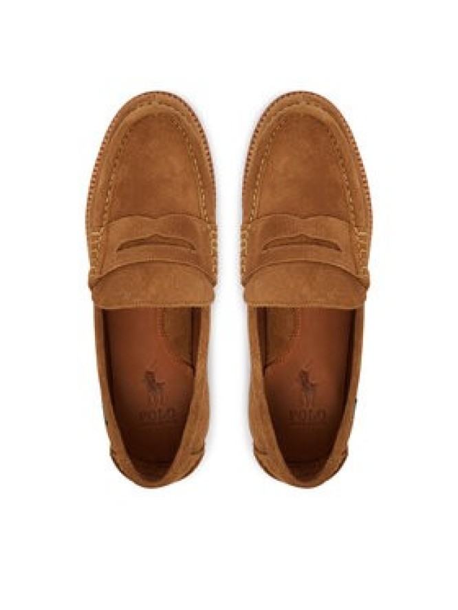 Polo Ralph Lauren Półbuty Jett Penny Cs Bck 803961421002 Brązowy