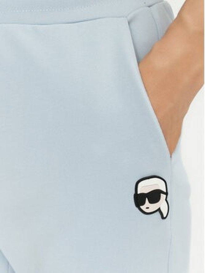KARL LAGERFELD Szorty sportowe 705014 552900 Niebieski Regular Fit