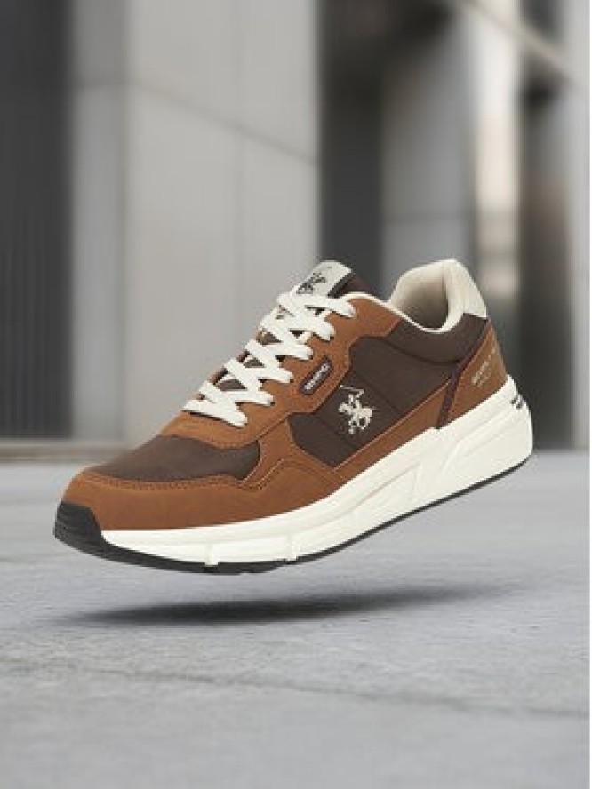 Beverly Hills Polo Club Sneakersy CEO-V5-MARCO Brązowy