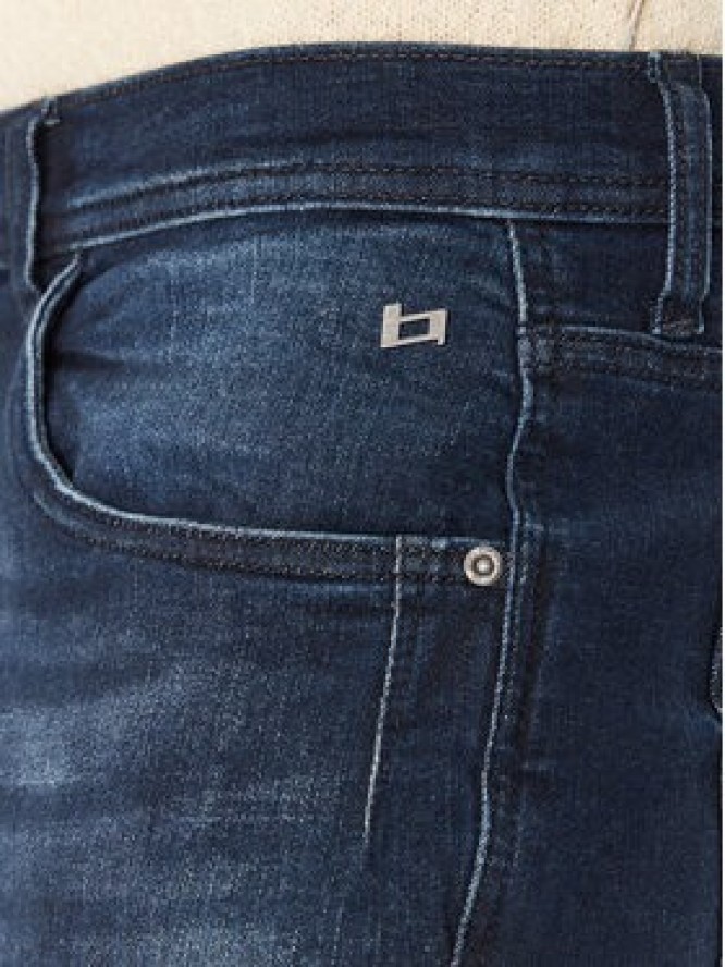 Blend Jeansy 20712391 Granatowy Slim Fit