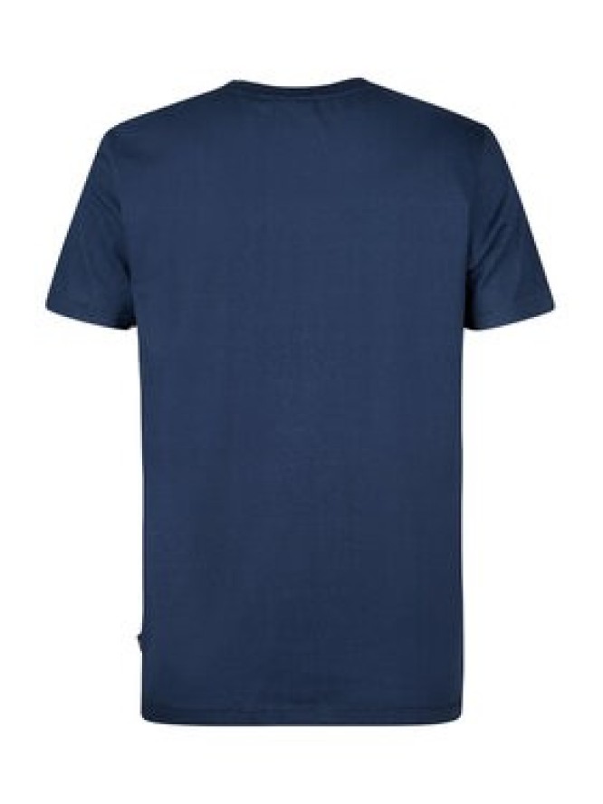Petrol Industries T-Shirt M-1050-TSR644 Granatowy Regular Fit