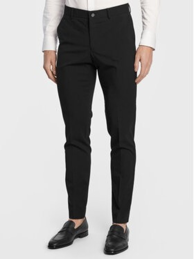 Lindbergh Garnitur 30-61040 Czarny Slim Fit