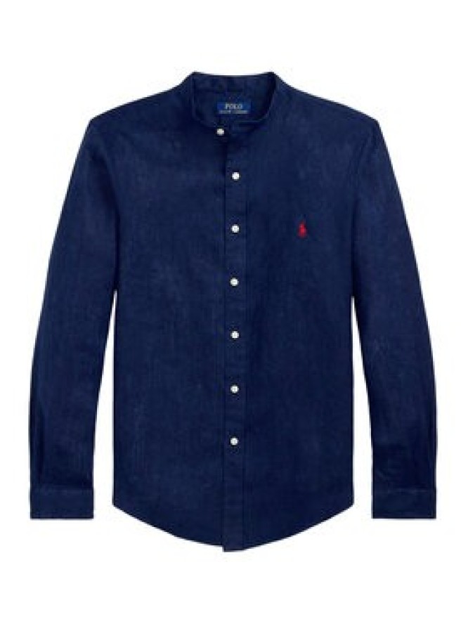 Polo Ralph Lauren Koszula 710968925002 Granatowy Slim Fit
