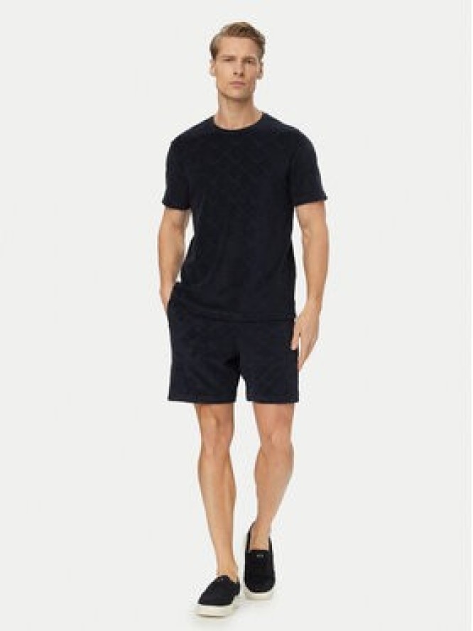 Emporio Armani Szorty sportowe EM000695 AF20449 FB058 Zielony Regular Fit