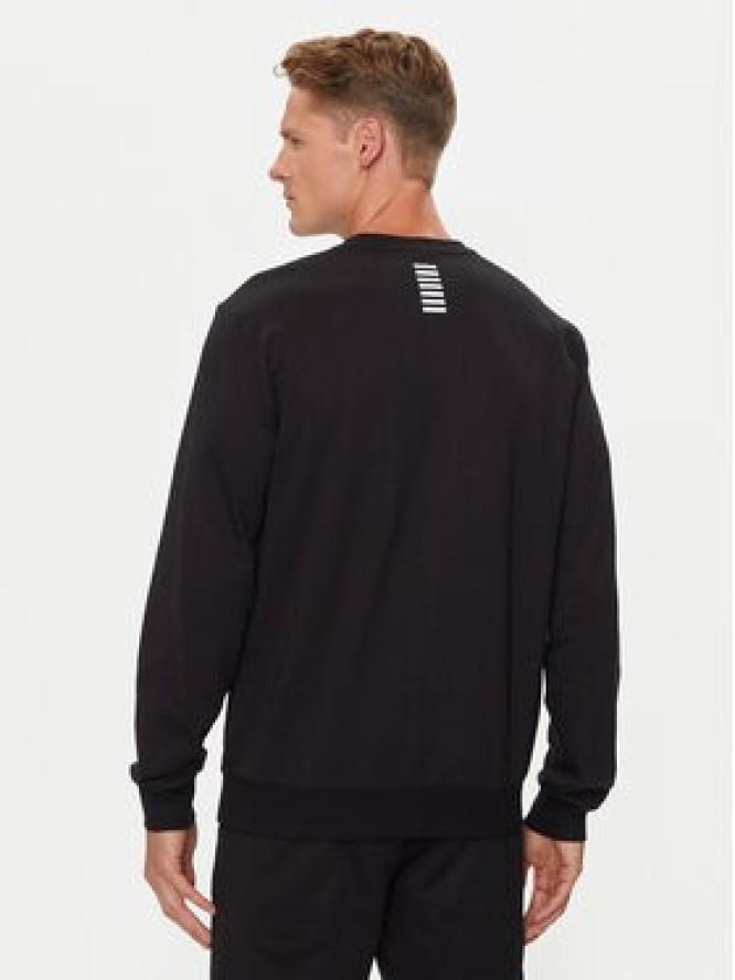 EA7 Emporio Armani Bluza 8NPM30 PJVRZ 1200 Czarny Regular Fit