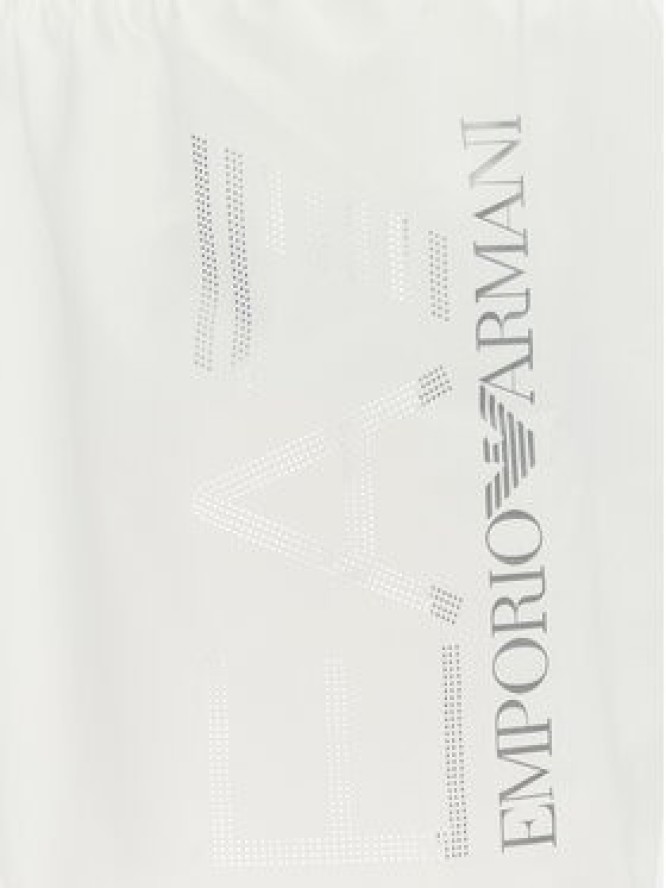 EA7 Emporio Armani Szorty kąpielowe 7M000550 AF14497 F0065 Biały Regular Fit