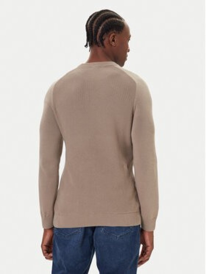 JOOP! Jeans Sweter 15 JJK-11Olivier 30047100 Beżowy Modern Fit