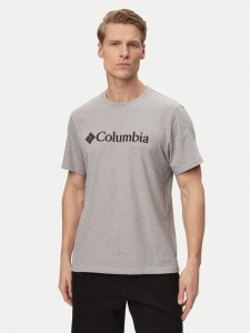 Columbia T-Shirt Basic Logo™ 2155001 Szary jasny Regular Fit