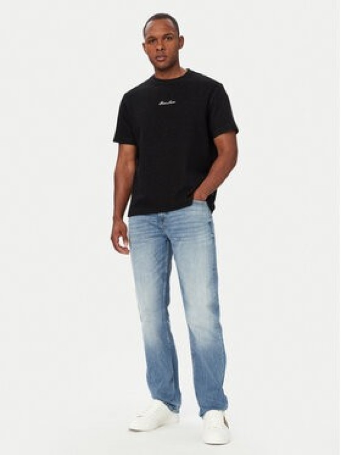 Guess Jeans T-Shirt M6YP09 K4177 Czarny Regular Fit
