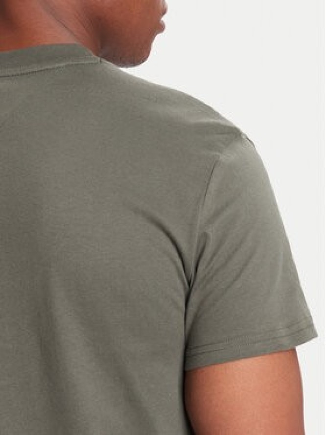 Tommy Jeans T-Shirt DM0DM21977 Khaki Regular Fit