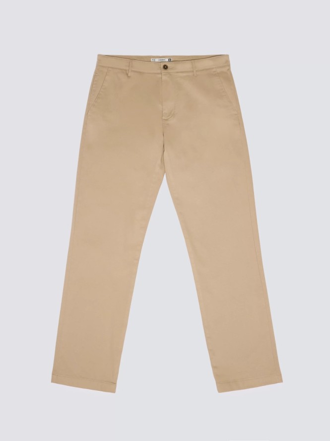 Spodnie męskie chinosy beżowe Trevor 801