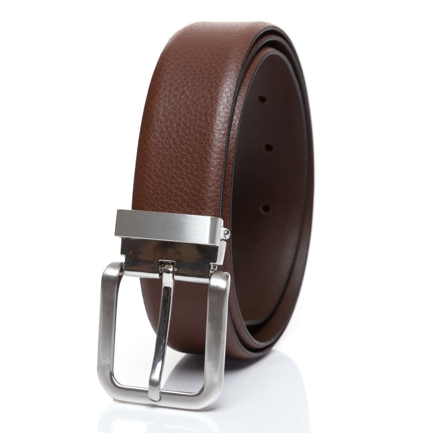 TOM TAILOR PASEK SKÓRZANY SOPO-TT293 680 35mm Ledergürtel