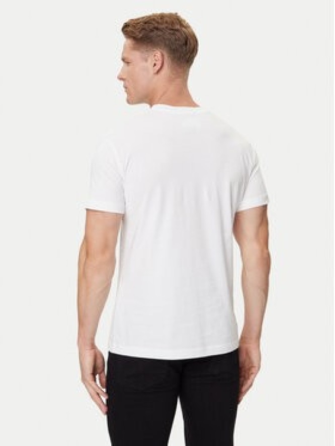 Versace Jeans Couture T-Shirt 79GAHT00 CJ00T Biały Regular Fit