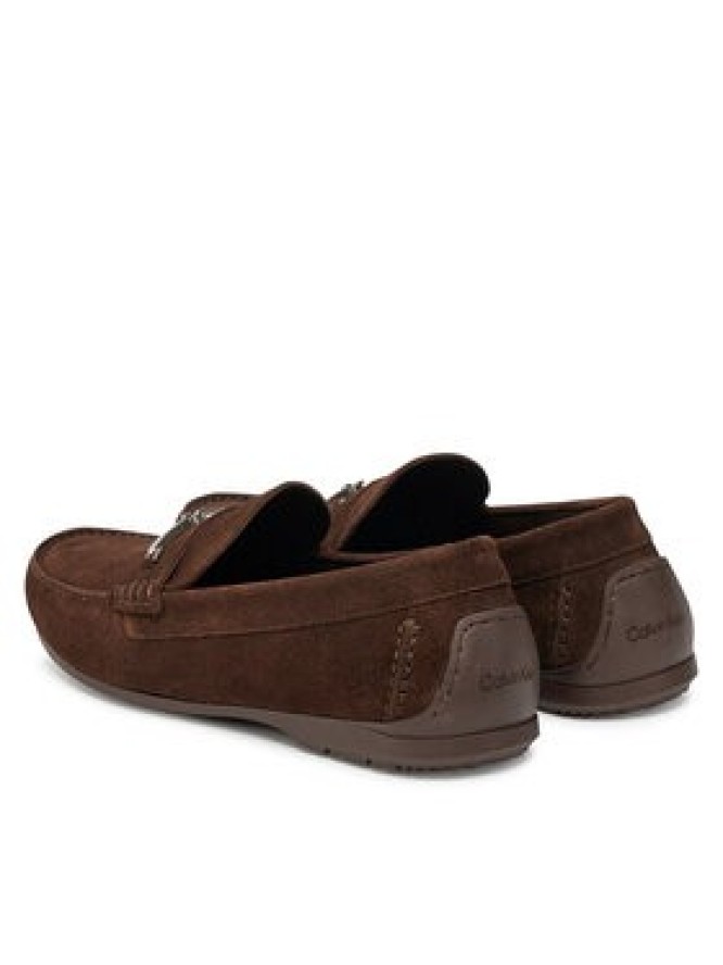 Calvin Klein Mokasyny Driver W/ Ny Bit Sue HM0HM01759 Brązowy