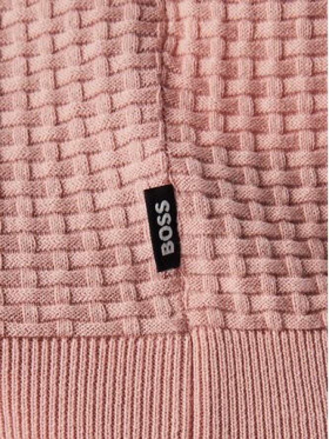 BOSS T-Shirt H-Nilton 50560468 Różowy Regular Fit