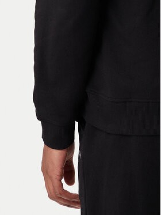 Jack & Jones Bluza College Logo 12288363 Czarny Regular Fit