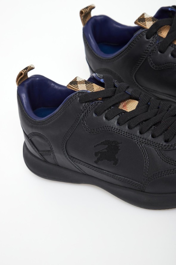 Sneakersy męskie skórzane BURBERRY