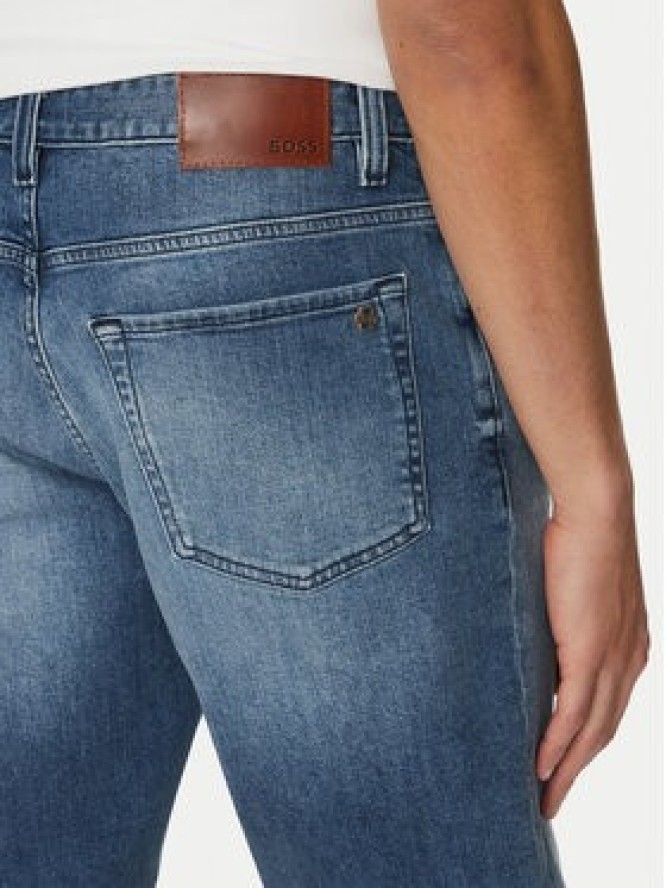 BOSS Szorty jeansowe Re.Maine 50537787 Niebieski Regular Fit