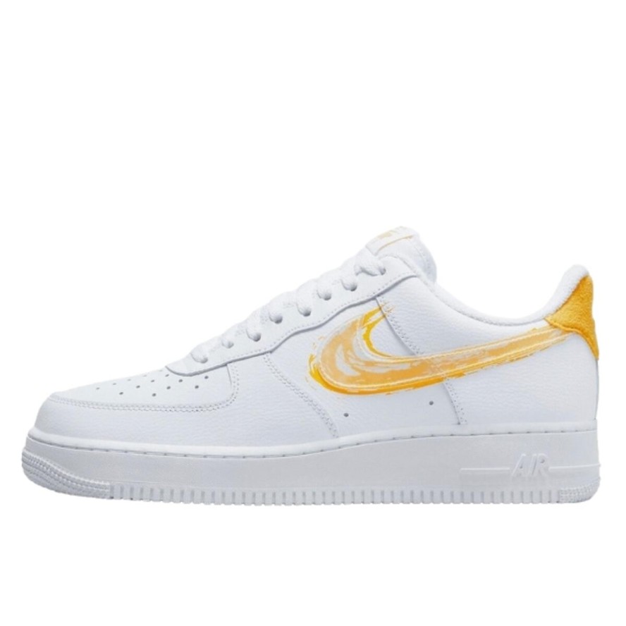 Buty do chodzenia dla dorosłych Air Force 1 Low 07' Brushstroke Solar Flare