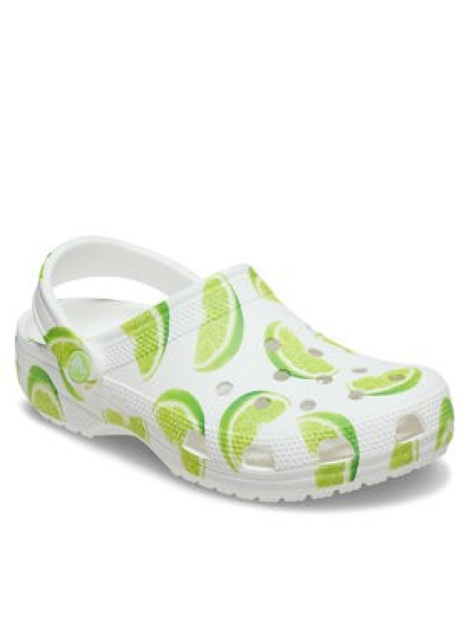 Crocs Klapki Classic Fresh Fruits Clog 211008 Biały