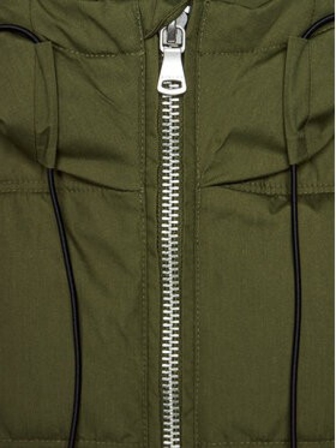 Sisley Kurtka zimowa 23VFSN02J Zielony Regular Fit