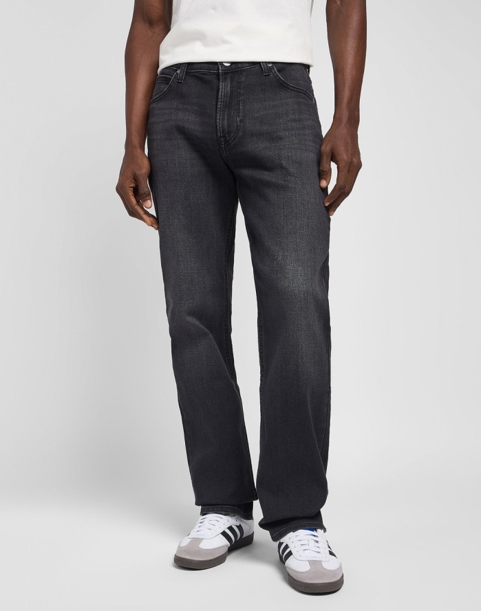 MĘSKIE SPODNIE LEE WEST BLACK USED 112339070