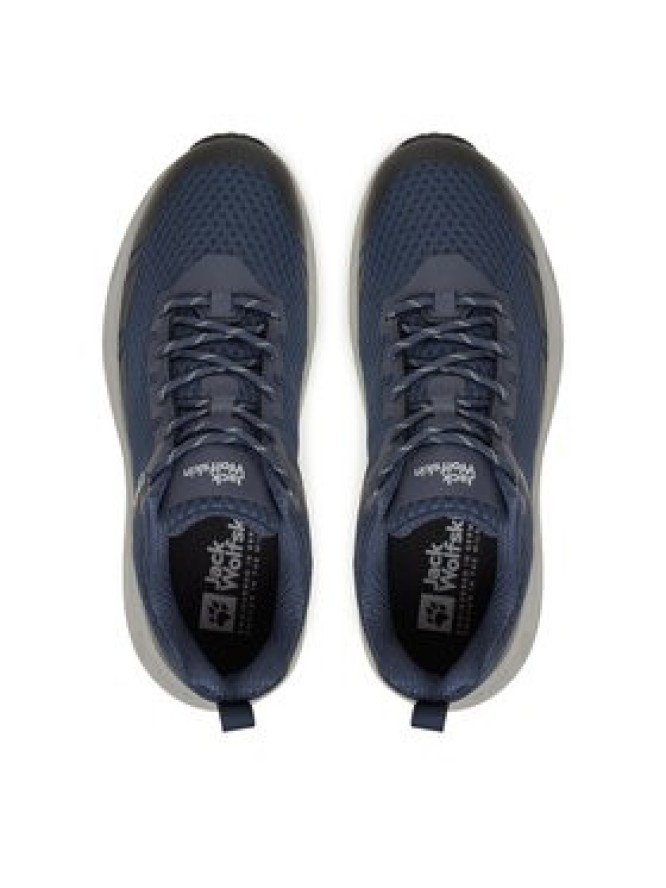 Jack Wolfskin Sneakersy -Hike Ventura Lite Xt Vent Low M A64206 Granatowy